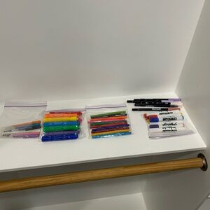 Assorted Marker Bundle – Mixed Colors & Types – Craft / Art Supplies